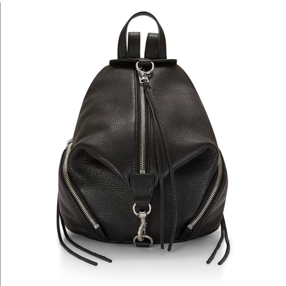Rebecca Minkoff medium Julian backpack in black leather